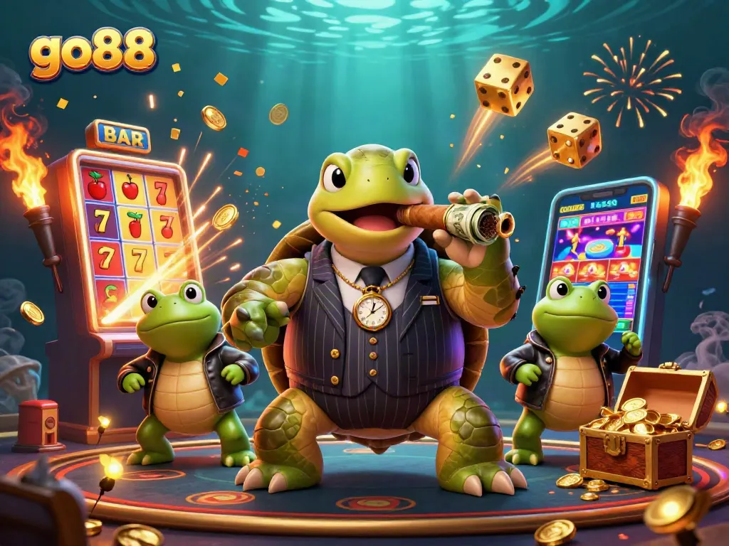 Experience big wins with go88 in a vibrant casino scene bursting with excitement and action.