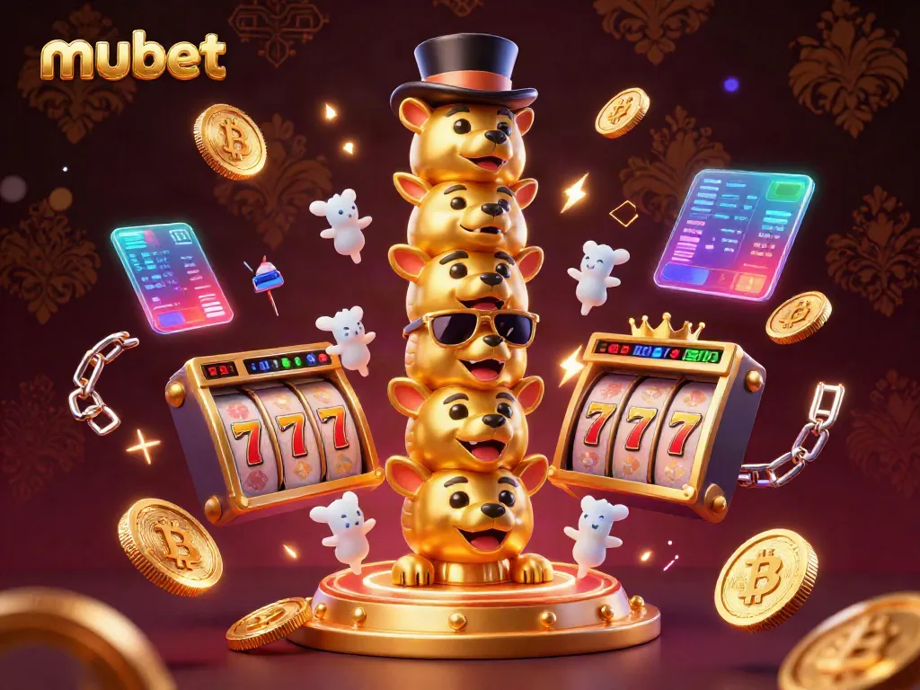 Experience the vibrant casino world of mubet with unique characters and dynamic gaming elements.